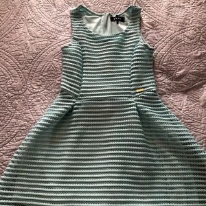 DKNY girls size 12 mint colored dress